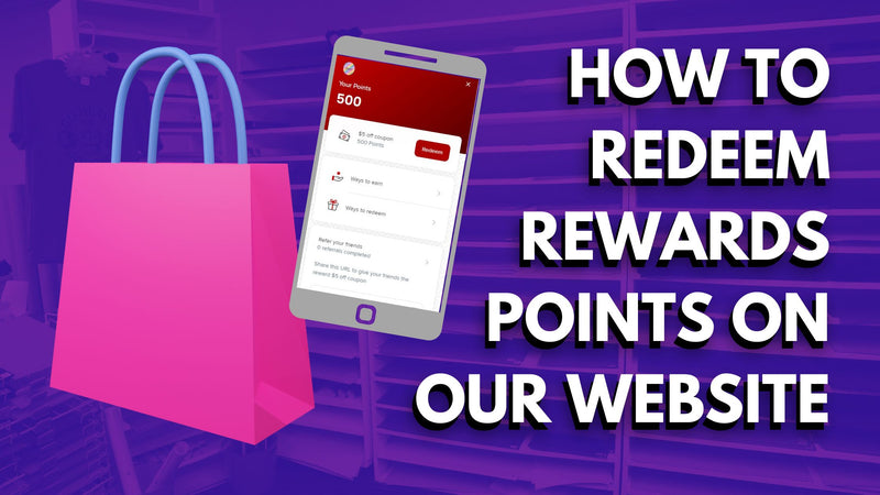 How To Redeem Rewards Points On The Clean Cut Graphics Website