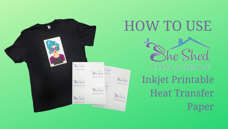 PPD 50 Sheets Inkjet Premium Iron-On Light T Shirt Transfers Paper