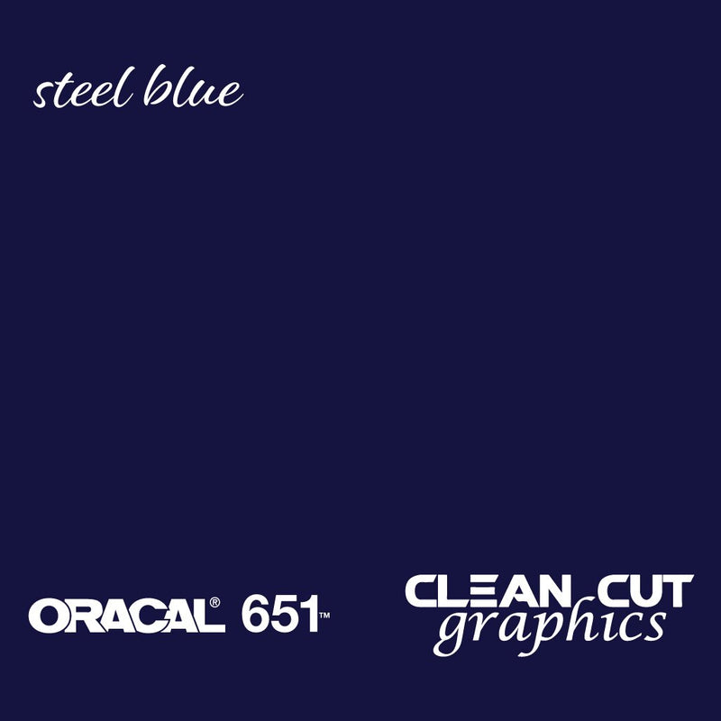 Oracal 651 - Adhesive Vinyl - 24 in x 50 yds - 24 in x 50 yds / Ice Blue