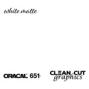 Oracal 651 12x12 Sheets