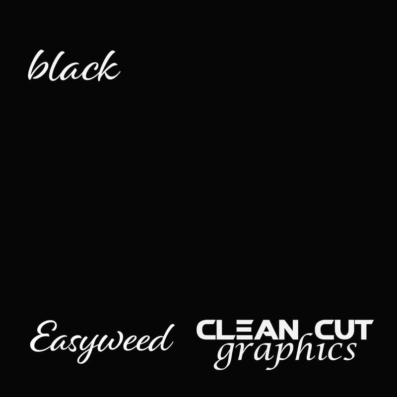 Matte Black Siser EasyWeed Heat Transfer Vinyl - Pro World Inc.Pro World  Inc.