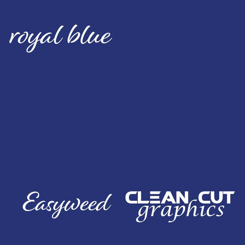 Royal Blue Siser Easyweed HTV Heat Transfer Vinyl