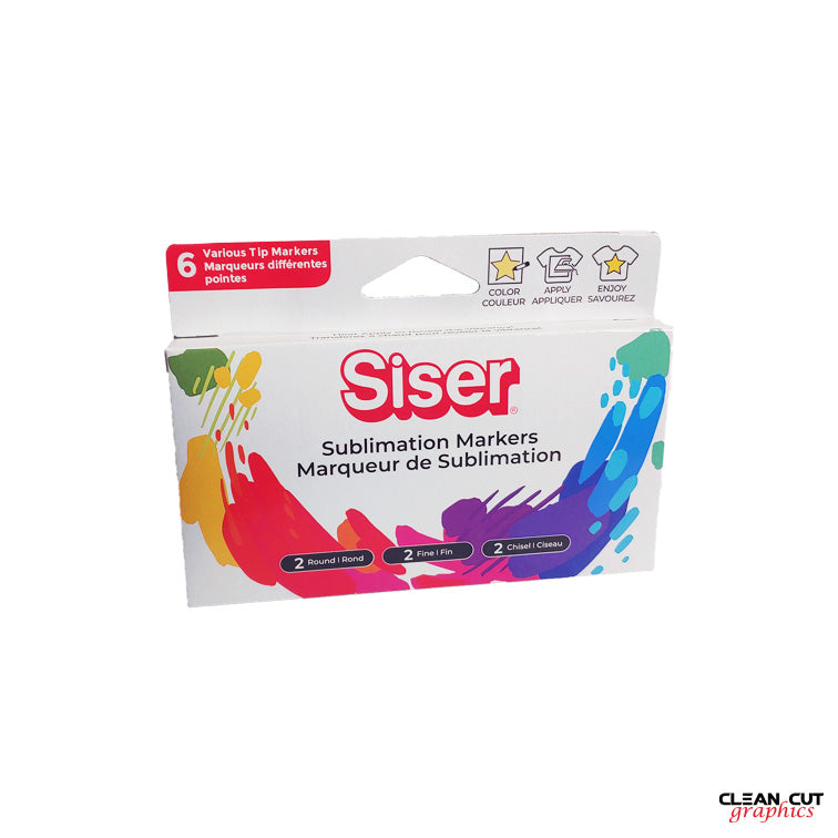 Sublimation Markers - Siser