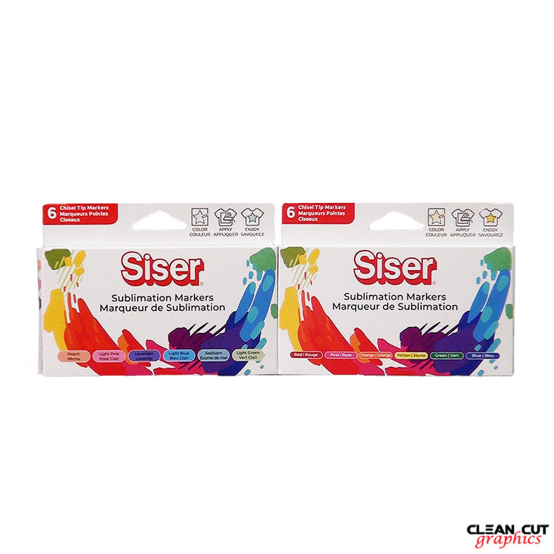 Siser Sublimation Markers for Arts & Crafts FREE SHIPPING 
